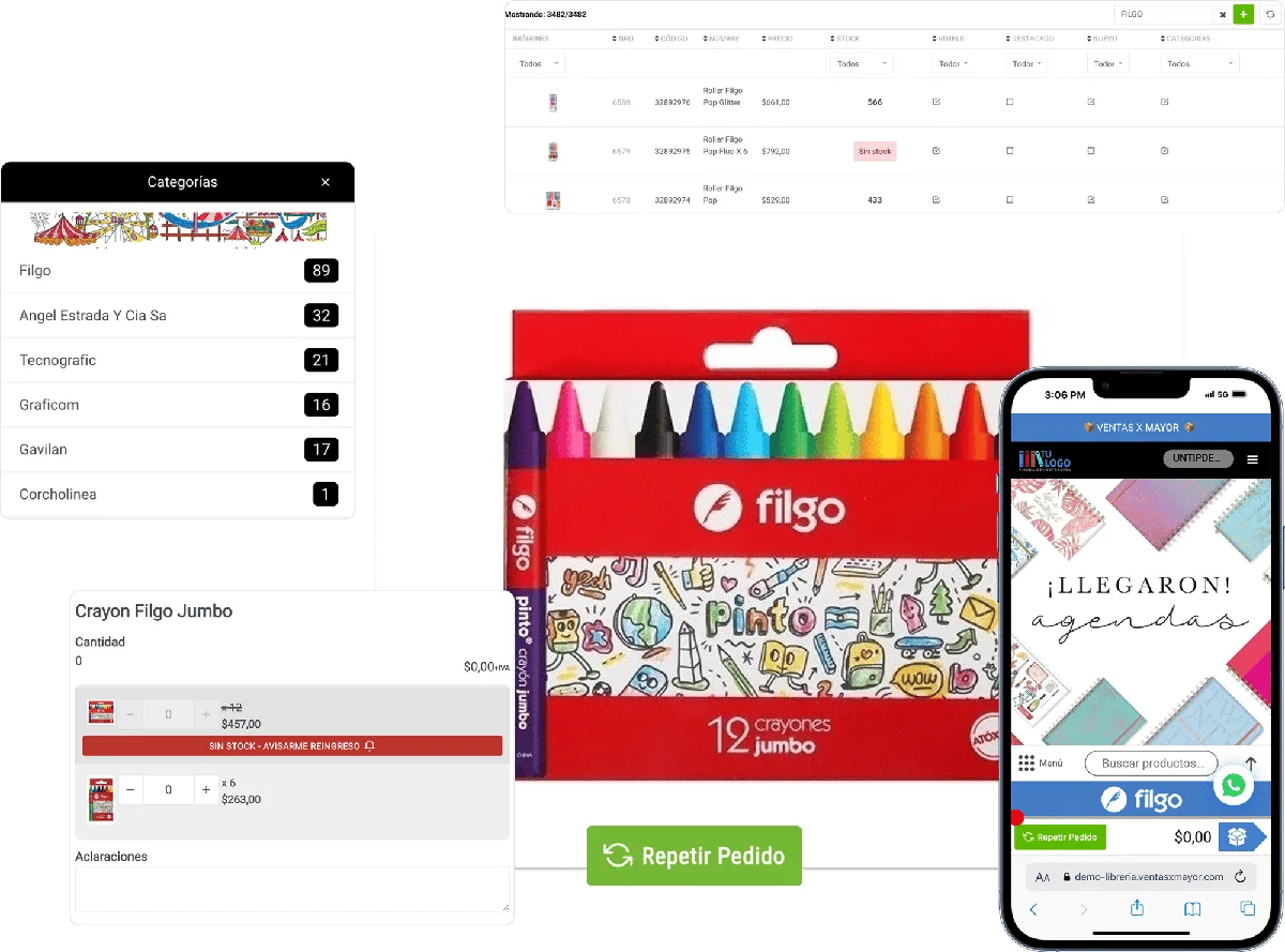 Funciones para libreria y oficina mayorista ventasxmayor.com.co-1