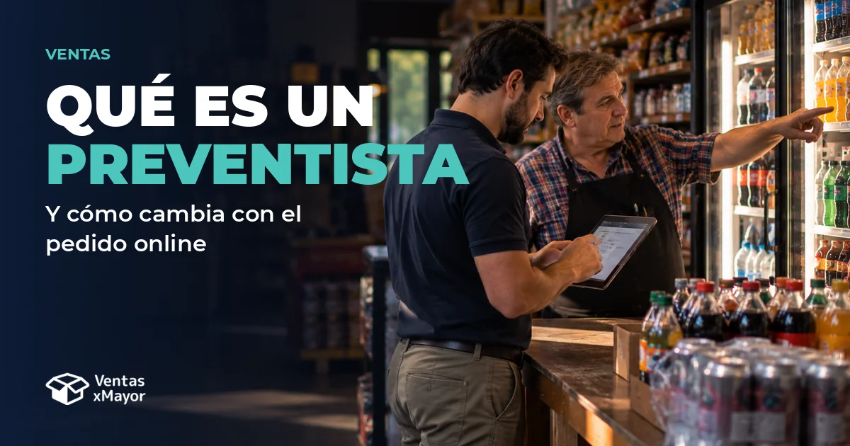 Portada: Qué es un preventista. Y cómo cambia con el pedido online