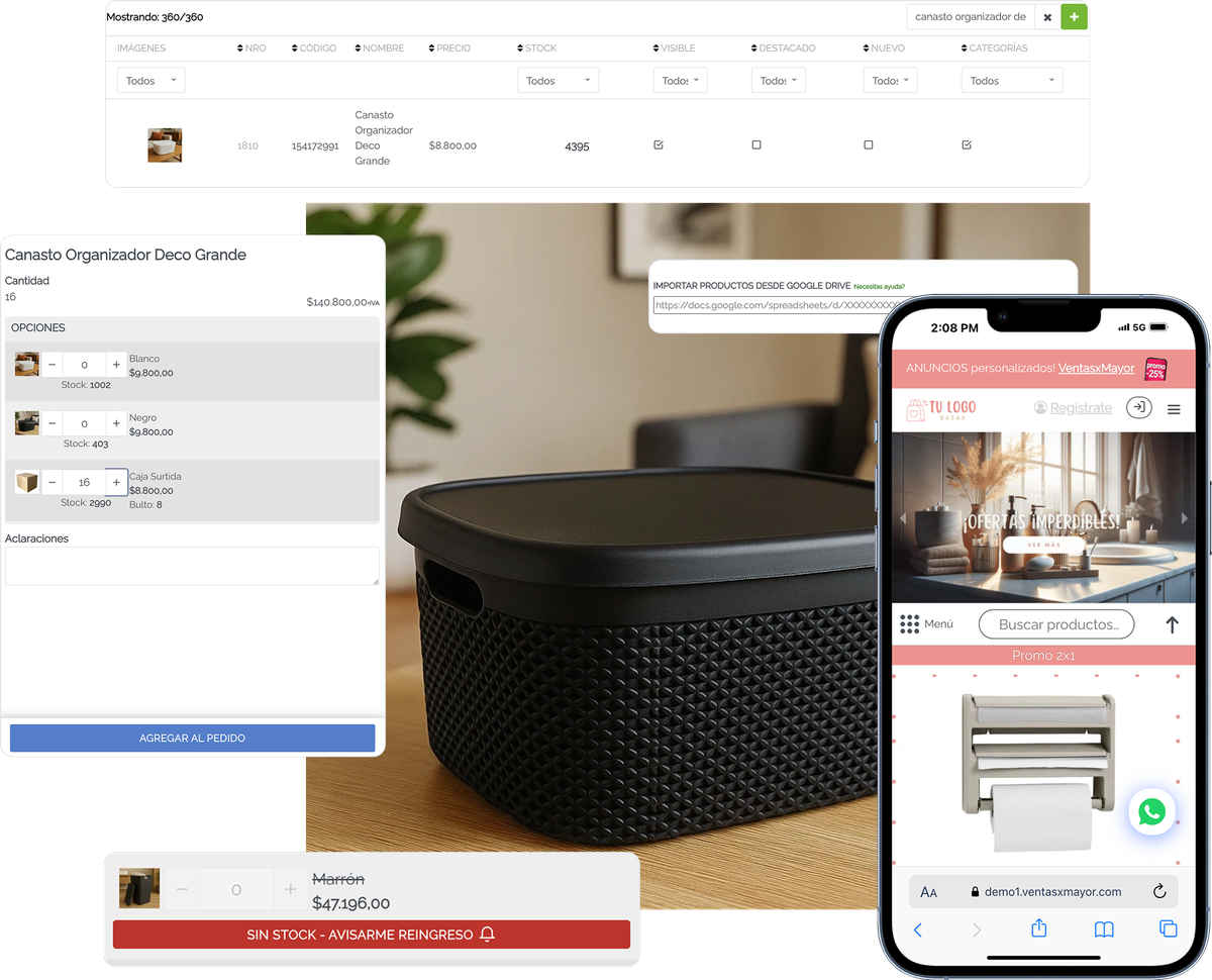 funciones para negocios de bazar y deco ventasxmayor.com.co